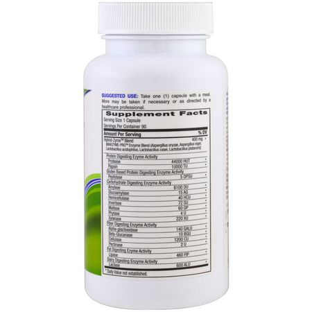 Matsmältningsenzymer, Matsmältning, Kosttillskott: Probulin, Daily Digestive Enzymes, 90 Capsules