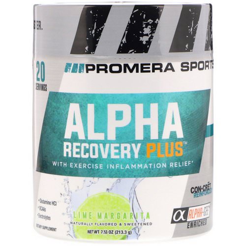 Promera Sports, Alpha Recovery Plus, Lime Margarita, 7.53 oz (213.3 g) Review