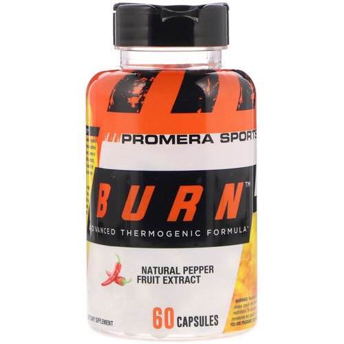 Promera Sports, Burn, Advanced Thermogenic Formula, 60 Capsules Review
