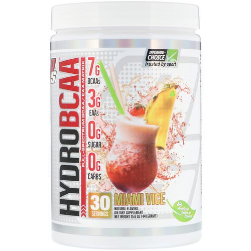 ProSupps, Hydro BCAA, Miami Vice, 15.6 oz (441 g) Review