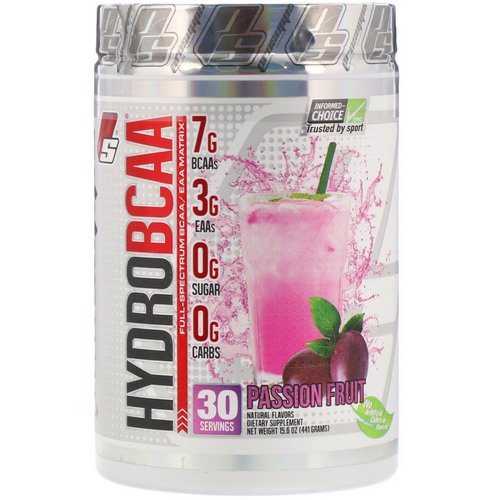 ProSupps, Hydro BCAA, Passion Fruit, 15.6 oz (441 g) Review