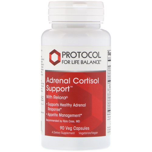 Protocol for Life Balance, Adrenal Cortisol Support, 90 Veg Capsules Review