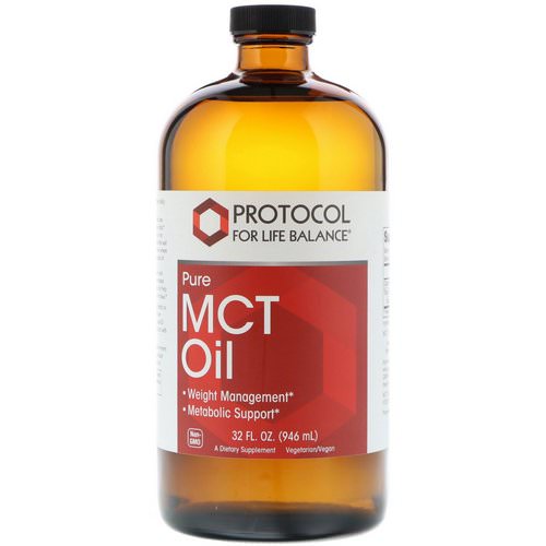 Protocol for Life Balance, Pure MCT Oil, 32 fl oz (946 ml) Review