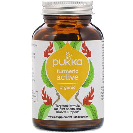 Pukka Herbs Turmeric - Curcumin, Gurkmeja, Antioxidanter, Kosttillskott