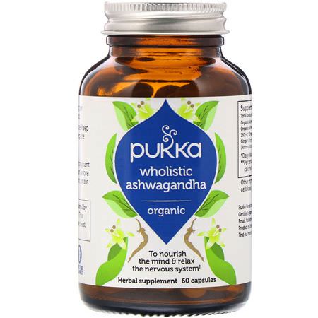 Pukka Herbs Ashwagandha - Ashwagandha, Adaptogens, Homeopati, Örter