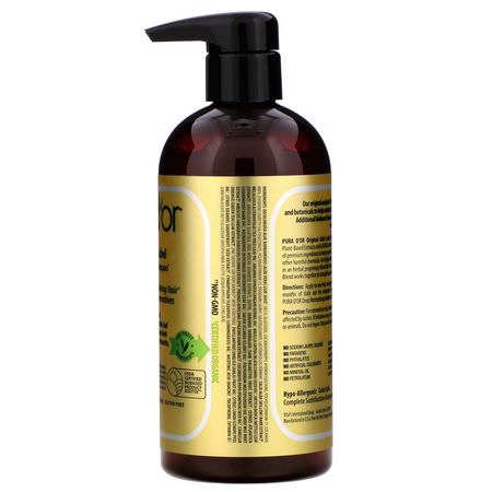 Hårbottenvård, Hår, Schampo, Hårvård: Pura D'or, Anti-Hair Thinning Shampoo, 16 fl oz (473 ml)