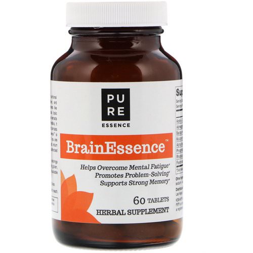 Pure Essence, BrainEssence, 60 Tablets Review