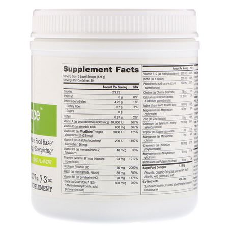 Multivitaminer, Kosttillskott: Pure Essence, LifeEssence Powder, Lemon-Lime Flavor, 7.3 oz (207 g)