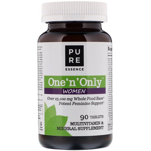 Pure Essence, One 'n' Only Women, Multivitamin & Mineral, 90 Tablets Review