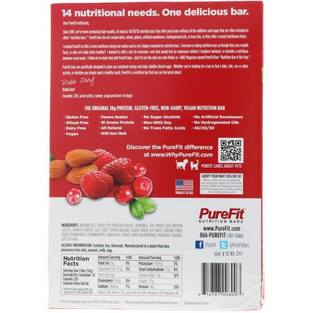 PureFit Bars Nutritional Bars - Näringsstänger
