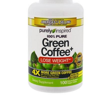 Purely Inspired Green Coffee Bean Extract Green Coffee Bean Extract