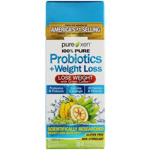 Purely Inspired, Probiotics + Weight Loss, 84 Easy-to-Swallow Veggie Capsules Review