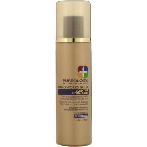Pureology, Nano Works Gold Conditioner, 6.8 fl oz (200 ml) Review