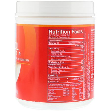 Mct-Olja, Vikt, Kost, Kosttillskott: Quest Nutrition, MCT Oil Powder, 16 oz (454 g)