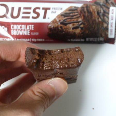 Quest Nutrition, Protein Bar, Chocolate Brownie, 12 Bars, 2.12 oz (60 g) Each