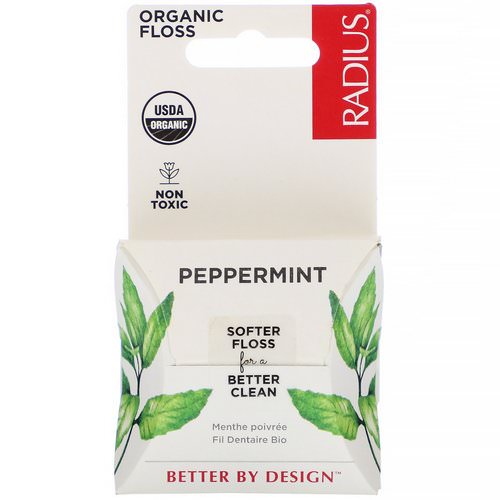 RADIUS, Organic Peppermint Floss, 55 yds (50 m) Review