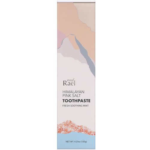 Rael, Himalayan Pink Salt Toothpaste, Fresh Soothing Mint, 4.23 oz (120 g) Review
