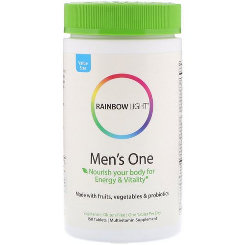 Rainbow Light, Men's One, 150 Tablets Review