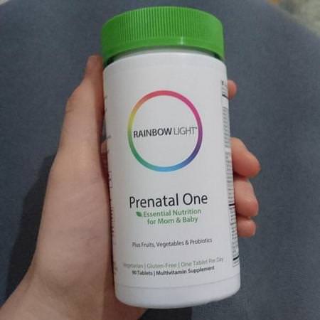 Rainbow Light Prenatal Multivitaminer, Kvinnors Hälsa, Kosttillskott