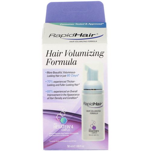 RapidLash, Hair Volumizing Formula, 1.69 fl oz (50 ml) Review