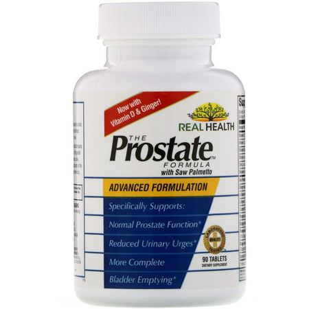Real Health Prostate - Prostata, Mäns Hälsa, Kosttillskott