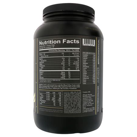 Vassleprotein, Idrottsnäring: Redcon1, Isotope, 100% Whey Isolate, Vanilla, 2.1 lbs (960 g)
