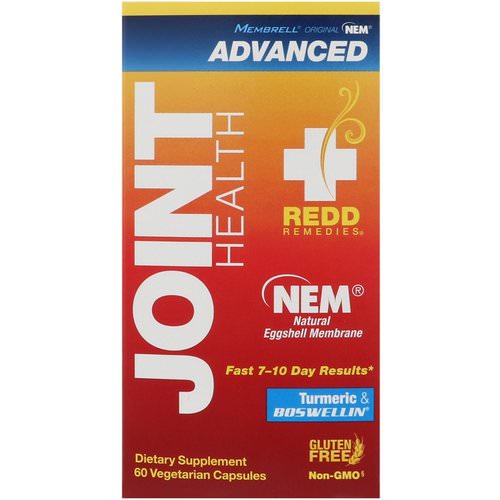Redd Remedies, Joint Health Advanced, 60 Vegetarian Capsules Review