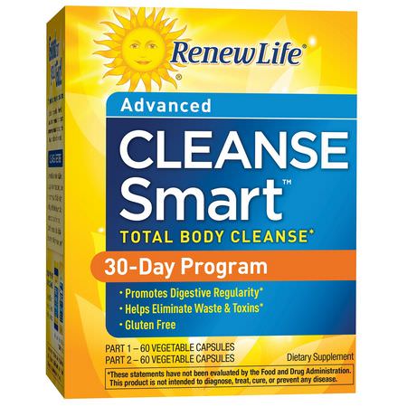 Renew Life Detox Cleanse - Rensa, Detox, Kosttillskott