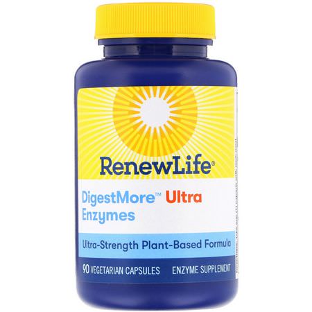 Renew Life Digestive Enzyme Formulas - Digestive Enzymer, Digestion, Supplements