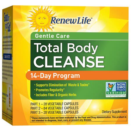 Renew Life Detox Cleanse - Rensa, Detox, Kosttillskott