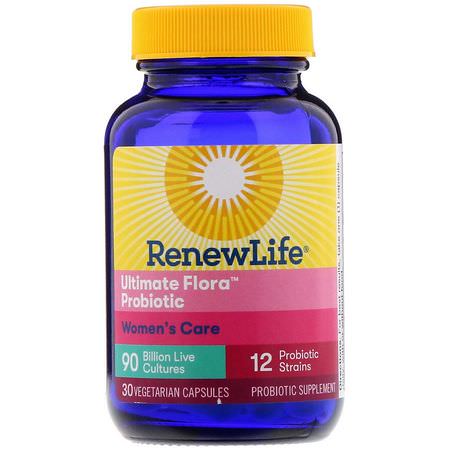 Renew Life Probiotic Formulas Women's Health - Kvinnors Hälsa, Probiotika, Matsmältning, Kosttillskott