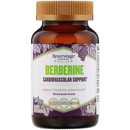 Reserveage Nutrition Berberine Barberry - Berberine Barberry, Homeopati, Örter