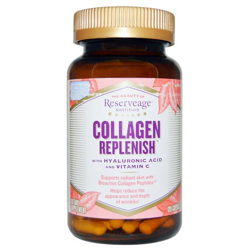 ReserveAge Nutrition, Collagen Replenish, 120 Capsules Review