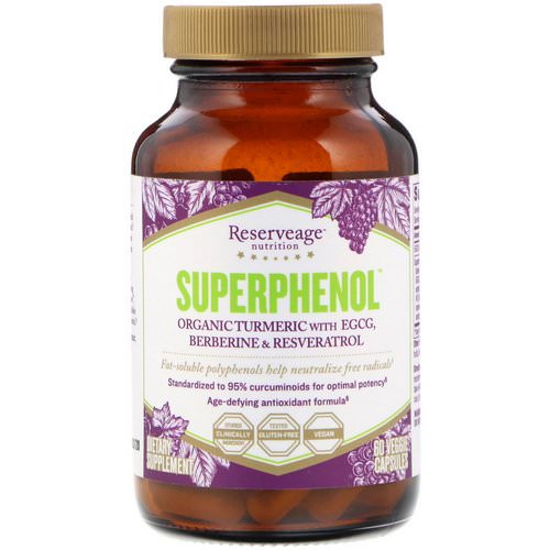 ReserveAge Nutrition, SuperPhenol, 60 Veggie Capsules Review