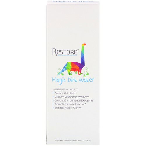 Restore, Magic Dirt Water for Kids, 8 fl oz (236 ml) Review