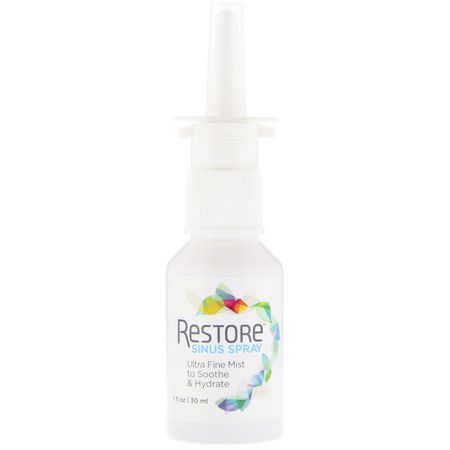 Restore Nasal Sinus Supplements Nasal Spray - Nässpray, Sinusvätt, Första Hjälpen, Bihåleinstrument