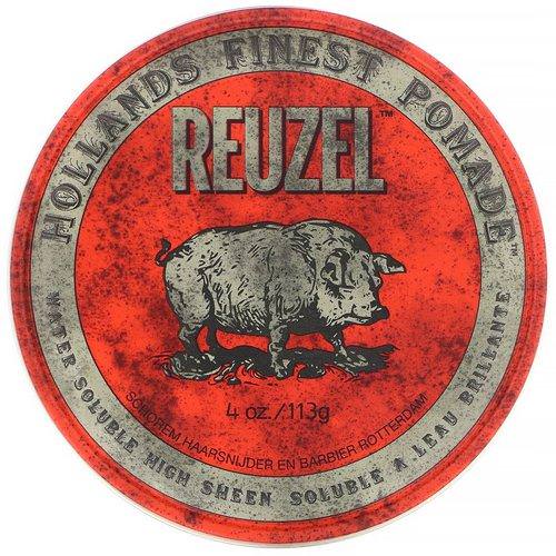 Reuzel, Red Pomade, Water Soluble, Medium Hold, 4 oz (113 g) Review