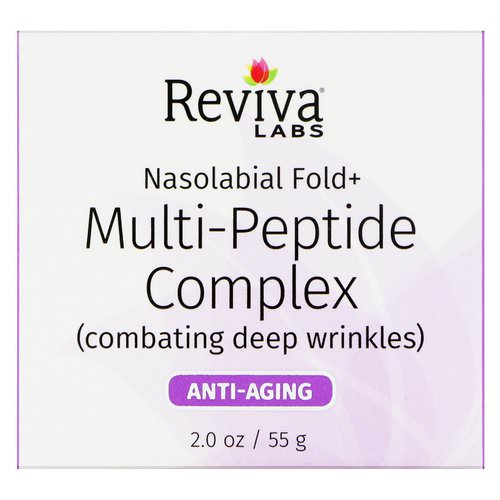 Reviva Labs, Nasolabial Fold+, Multi-Peptide Complex, 2 oz (55 g) Review