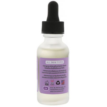 Reviva Labs Anti-Aging Firming Hyaluronic Acid Serum Cream - Grädde, Hyaluronsyra-Serum, Uppstramning, Anti-Aging