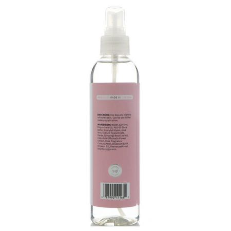 Grädde, Hyaluronsyra-Serum, Ansiktsdimma, Krämer: Reviva Labs, Rosewater Facial Spray, 8 oz (236 ml)