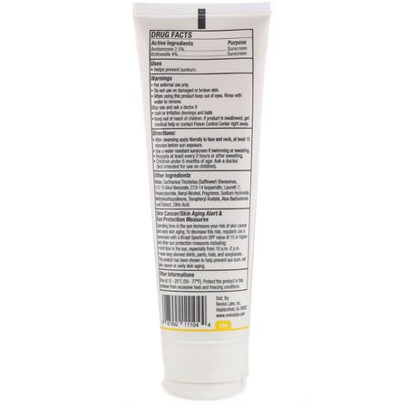Solskyddsglasögon, Bad, Dagfuktare: Reviva Labs, Sun Protective Moisturizer Sunscreen, SPF 30, 3.0 oz (87 g)
