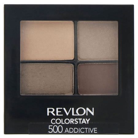 Ögonskugga, Ögon, Smink: Revlon, Colorstay, 16-Hour Eye Shadow, 500 Addictive, .16 oz (4.8 g)