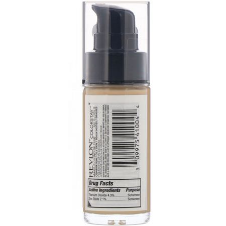 Foundation, Face, Makeup: Revlon, Colorstay, Makeup, Combination/Oily, 200 Nude, 1 fl oz (30 ml)