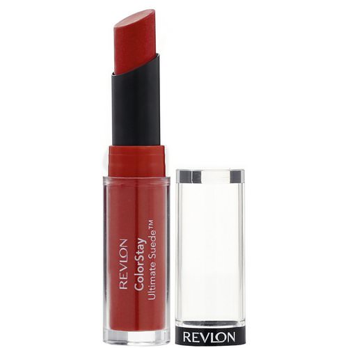 Revlon, Colorstay, Ultimate Suede Lip, 080 Fashionista, 0.09 oz (2.55 g) Review