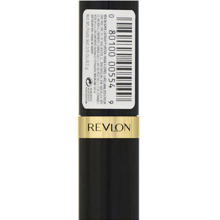 Läppstift, Läppar, Smink: Revlon, Super Lustrous, Lipstick, 425 Softsilver Red, 0.15 oz (4.2 g)