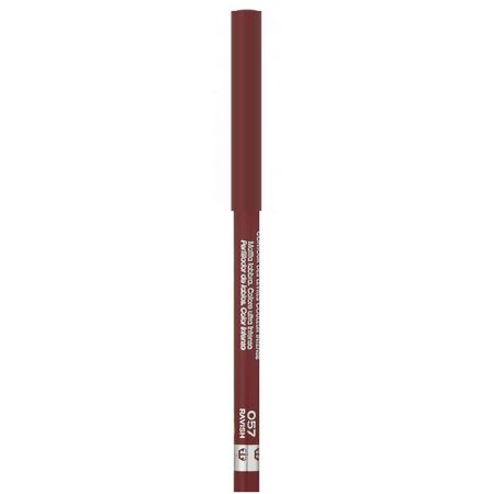Läppfoder, Läppar, Smink: Rimmel London, Exaggerate Full Color Lip Liner, 057 Ravish, .008 oz (.25 g)