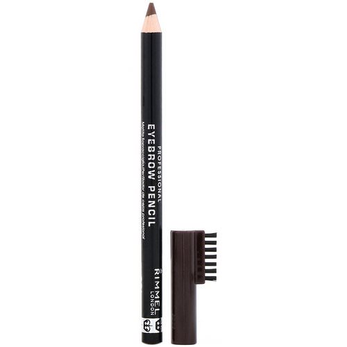 Rimmel London, Professional Eyebrow Pencil, 001 Dark Brown, .05 oz (1.4 g) Review