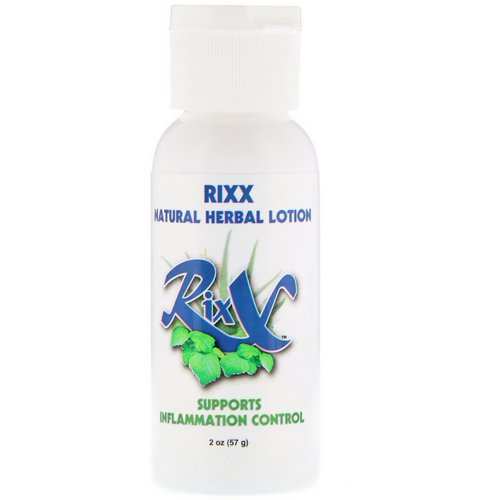 Rixx Lotion, Natural Herbal Lotion, 2 oz (57 g) Review