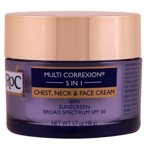 RoC, Multi Correxion 5 in 1, Chest, Neck & Face Cream, 1.7 oz (48 g) Review