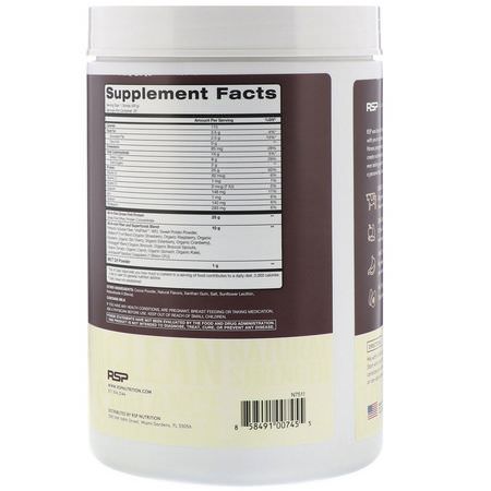 Vassleprotein, Idrottsnäring: RSP Nutrition, Truefit, Grass-Fed Whey Protein Shake, Chocolate, 2 lbs (940 g)